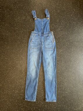 Madewell Medium Blue Denim Overalls with Front Bib